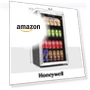 Превью 115 Can Beverage Refrigerator and Cooler with Glass Door — Mini Fridges, Honeywell
