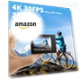 Превью 4K30fps WiFi Action Camera with Waterproof Case and Accessories — Adventure & Sports Cameras, AKASO
