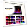 Превью 36" Electric Fireplace Insert with Remote Control, 12 Flame Colors, Slim Black Design — Electric Heating Solutions, RealSmart