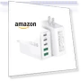 Превью 50W 5-Port USB C Wall Charger Brick with Fast Charging — Charging Solutions, Qwinjwin