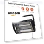 Превью Ceiling Mounted Space Heater with Halogen Light, 1500W, Adjustable Tilt — Heater Spare Components, Comfort Zone