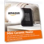 Превью Ceramic Space Heater with 3 Heat Settings, Temperature Control — Portable Heating Solutions, Amazon Basics
