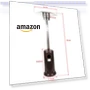 Превью Outdoor Propane Patio Heater with Umbrella Dome 48,000 BTU — Patio Heaters, MIXBIRLY