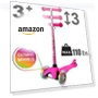 Превью 3 Wheel Kick Scooter for Kids with Light Up Wheels — Balance Bikes, DADDYCHILD
