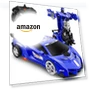 Превью 360° Rotating RC Deformation Robot Car Toy with LED Light — Interactive Figures & Robots, KKONES