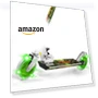 Превью Dinosaur Scooter with Light Up Wheels, Adjustable Handlebar — Push Scooters, Ozbozz