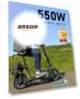 Превью Electric Scooter with Seat, 550W Motor, 18.6MPH Top Speed, 20 Miles Range — Electric Vehicles, URBANMAX