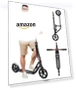 Превью Folding Adjustable Adult Scooter with Big Wheels — Push Scooters, LEEYV
