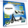 Превью Adjustable T-Bar Handlebar Kick Scooter for Adults and Kids — Push Scooters, SereneLife