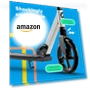Превью Adjustable Kick Scooter with Large Wheels for Kids, Teens & Adults — Push Scooters, Lascoota