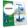 Превью 3 Wheel Kick Scooter for Kids with LED Lights and Adjustable Handlebar — Balance Bikes, Lifemaster