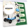 Превью 3 Wheel Kick Scooter for Kids with LED Light Wheels and Adjustable Height — Push Scooters, besrey