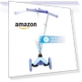 Превью Self Balancing Kick Scooter with Light Up Wheels for Kids — Balance Bikes, Voyager