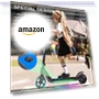 Превью Electric Scooter for Kids with Adjustable Speed and Height — Balance Bikes, LINGTENG
