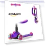 Превью Folding Kick Scooter for Kids with Light-Up Wheels and Adjustable Handlebar — Push Scooters, Gotrax