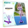 Превью Kids Kick Scooter with LED Lighted Wheels and Adjustable Handlebars — Balance Bikes, Gotrax