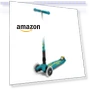 Превью Maxi Deluxe Foldable LED Scooter for Kids with Light-Up Wheels — Push Scooters, Micro