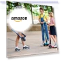 Превью Maxi Deluxe Foldable LED Scooter for Kids with Light-Up Wheels — Push Scooters, Micro