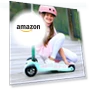 Превью Maxi Deluxe LED Three-Wheeled Scooter with Light-Up Wheels for Kids — Balance Bikes, Micro