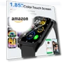 Превью 1.85" Smartwatch with Bluetooth Call, Fitness Tracker, Heart Rate Monitor — Smartwatches, DUSONLAP
