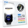 Превью 1.85" Smartwatch with Bluetooth Call, Fitness Tracker, Heart Rate Monitor — Smartwatches, DUSONLAP