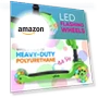 Превью 3-Wheeled Scooter for Kids with LED Lights and Foldable Seat — Balance Bikes, Hurtle