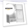 Превью 30" Top Freezer Refrigerator with Adjustable Glass Shelving, Humidity Control Crispers — Mini Fridges, Kenmore