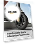 Превью Electric Scooter with Front Suspension, 8.5 Solid Tires, 300W Motor, Smart APP Control — Electric Vehicles, MEGAWHEELS