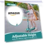 Превью Kids Kick Scooter with LED Lighted Wheels and Adjustable Handlebars — Balance Bikes, Gotrax