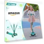 Превью Kids Kick Scooter with LED Lighted Wheels and Adjustable Handlebars — Balance Bikes, Gotrax