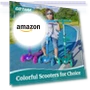 Превью Kids Kick Scooter with LED Wheels and Adjustable Handlebars — Push Scooters, Gotrax
