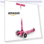 Превью Mini Deluxe LED Three-Wheeled Lean-to-Steer Scooter — Balance Bikes, Micro