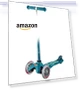 Превью Mini Deluxe Three Wheeled Lean-to-Steer Scooter for Kids — Balance Bikes, Micro