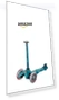 Превью Mini Deluxe Three Wheeled Lean-to-Steer Scooter for Kids — Balance Bikes, Micro