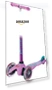 Превью Mini Deluxe Three Wheeled Lean-to-Steer Scooter — Balance Bikes, Micro