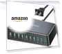 Превью 480W USB C Charging Station with 10 Ports for Multiple Devices — USB Hubs, Rocoren