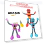 Превью Bendable Robot Figures, Set of 12 Flexible Men — Stress Relievers, ArtCreativity