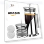 Превью Gourmet Ground Coffee Set with French Press — Coffee & Tea, Cafe Du Chateau