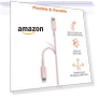 Превью Nylon Braided USB-C to Lightning Charger Cable, MFi Certified, 6 Foot — Lightning, Amazon Basics