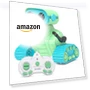 Превью Rechargeable RC Robot Toy for Kids with Music and LED Eyes — Interactive Figures & Robots, ALLCELE