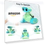 Превью Rechargeable RC Robot Toy for Kids with Music and LED Eyes — Interactive Figures & Robots, ALLCELE