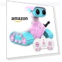 Превью Rechargeable RC Robot Toy for Kids with Music and LED Eyes — Interactive Figures & Robots, ALLCELE