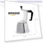 Превью Stovetop Espresso and Coffee Maker, Moka Pot for Italian and Cuban Café Brewing, 6 Espresso Cups — Stovetop Moka Pots, Primula