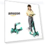 Превью Foldable Seat Kids Scooter with LED Wheel Lights — Push Scooters, Lifemaster
