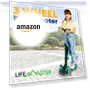 Превью Foldable Seat Kids Scooter with LED Wheel Lights — Push Scooters, Lifemaster