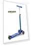 Превью Maxi Deluxe LED Three Wheeled Scooter — Push Scooters, Micro
