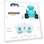 Превью Rechargeable RC Robot Toy with Music and LED Eyes — Interactive Figures & Robots, ALLCELE