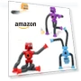 Превью Telescopic Suction Cup Robots Autism Pop Tubes Sensory Fidget Toy — Stress Relievers, COLEGRY