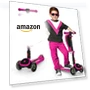 Превью Adjustable Height Foldable Scooter with Removable Seat — Balance Bikes, SKIDEE