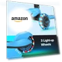 Превью Light Up 3 Wheel Kick Scooter for Kids — Push Scooters, TONBUX